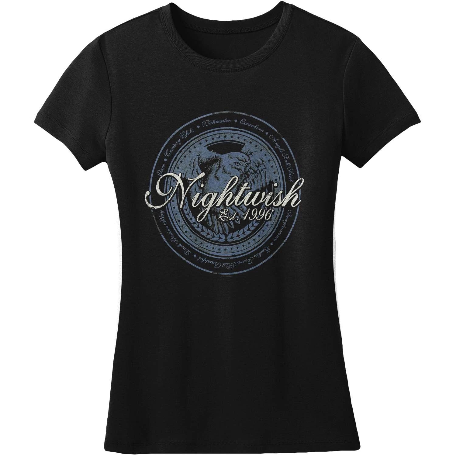Nightwish Owl 2016 Tour Junior Top Medium Black L