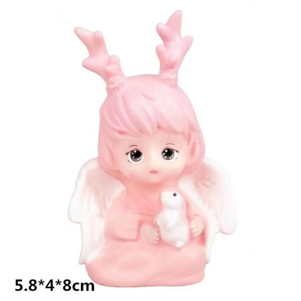Event & Party PVC Anime Figure Cake Topper DIY Barking Angel Cake Topper Girl Cake Decorating Supplies Cake Decorate Home