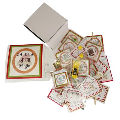 Christmas Set Christmas 24 Day Advent Calendar Toy Set Decoration Gift Children's Gift Greeting Card Gift