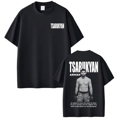 Limited Arman Tsarukyan Vintage Graphic T-shirts Men Women Fashion Violence Aesthetic T Shirt Casual Cotton Short Sleeve T-shirt