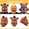 Mască de cap latex pentru adulți Five Nights At Freddy's cu stil Freddy Chica Bonnie Foxy