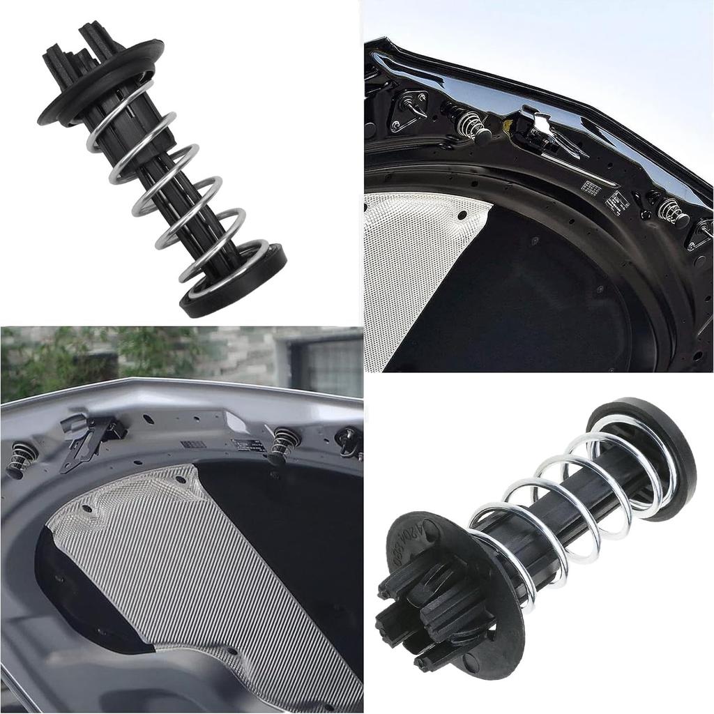 2Pcs Hood Catch Spring Safety Engine Hood Spring Compatible With 2008-2015 M-Ercedes W204 W212 X204 C300 C350 A2048800227