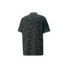 Puma Butter Goods Collaboration Graphic Print Short Sleeve Polo Shirt Men Tops Green 534059-50