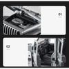 1/32 Scale Wrangler 4X4 Toy Car Models Alloy Diecast 6 Doors Opened Sound Light Pull Back Scale Model Cars Toys Holiday Gifts
