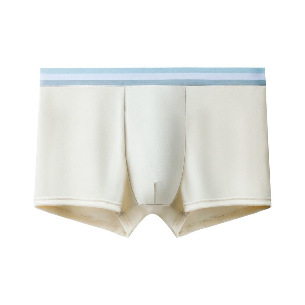 Men's Antibacterial Solid Color Boxer Briefs - Genuine Cafee Koaia Collection