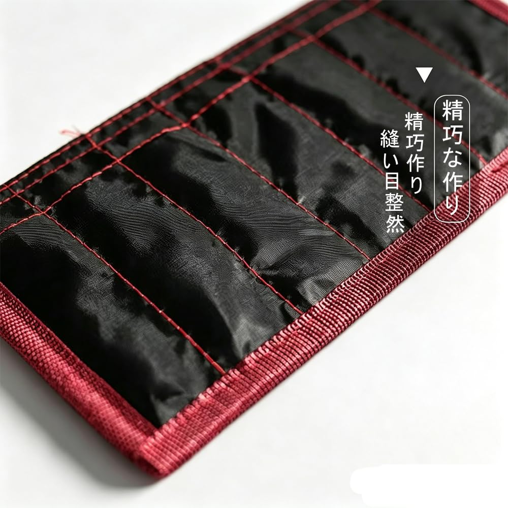 QHBFMTCY Bamboo Brush Calligraphy Brush Storage Suitable for Elementary School Students Learning Calligraphy Roll, Case,