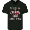 King Charles Coronation Day Mens VNeck Cotton T-shirt