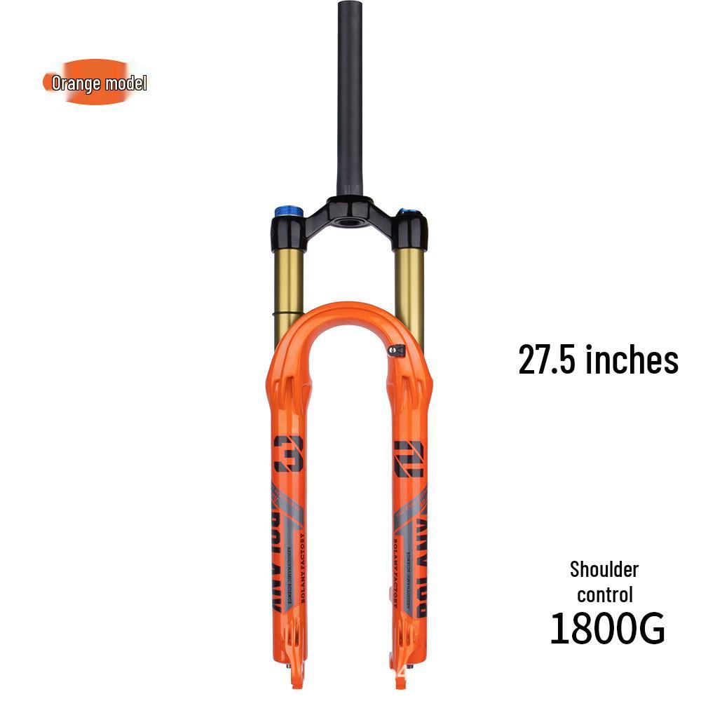 

Амортизирующая передняя вилка для горного велосипеда Bolany с воздушной пружиной, 27,5/29 дюймов, магниевый сплав, противоударные аксессуары