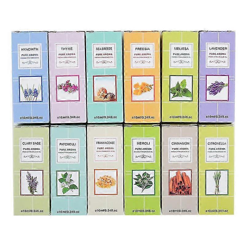 10ml Dropper Essential Oils For Humidifier Lavender Pure Natural Plant Essential Oils Aromatic Diffuser Air Fresh Relieve Stress
