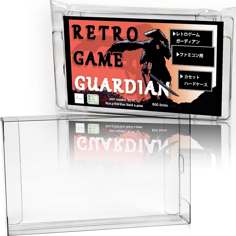 

EYESRAIL [Collector development x domestic manufacturing] games guardian hard collection case UV cut transparent protection storage clear case (For