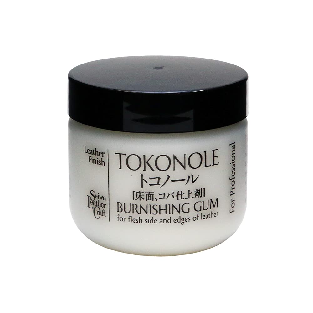 Seiwa Toconol Agente de Acabado para Artesanía en Cuero para Suelos y Bordes de Cuero 120g Incoloro SWA31505
