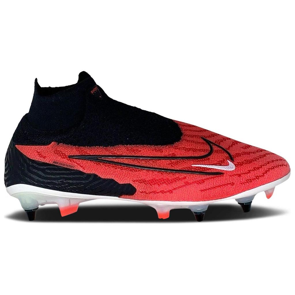 New Nike Anti Slip Wear Resistant Soccer Shoes Men's Black Red FD0262-600