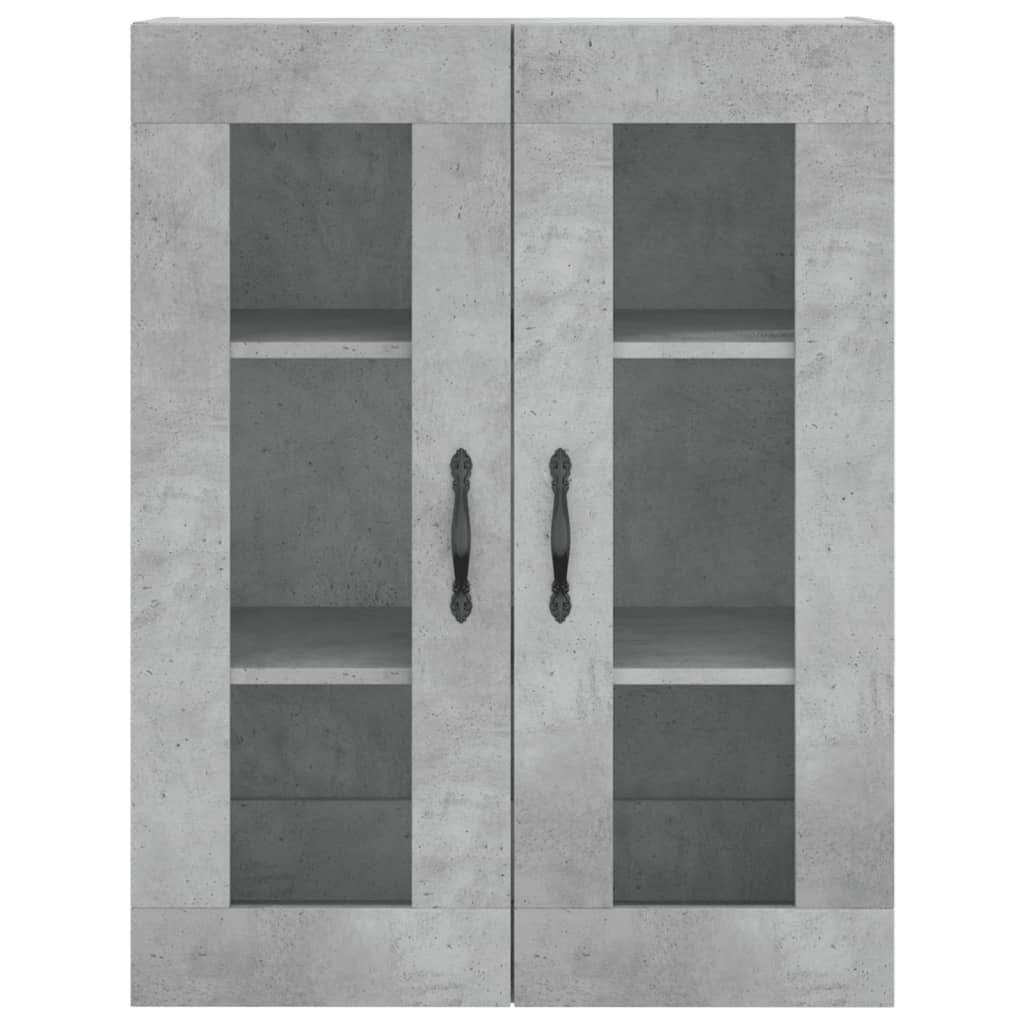 Highboard Concrete Grey 69.5 x 34 x 180 cm Particleboard