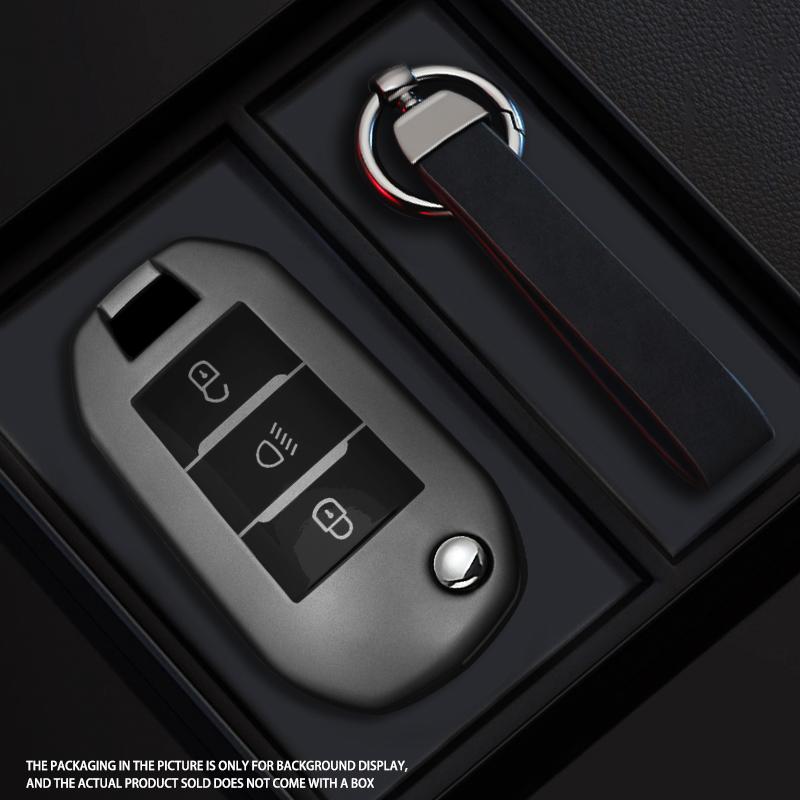 Black Warrior Style Tpu Car Key Case Cover For Peugeot 208 308 408 508 2008 3008 4008 5008 For Citroen C3 C4 Cactus C6 C8