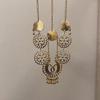 Golden‑Tassel Eyebrow‑Pendant Forehead Chain, Ancient‑Exotic‑Style Super‑Fairy Forehead Ornament, Retro Ethnic‑Tone Decorative Headdress