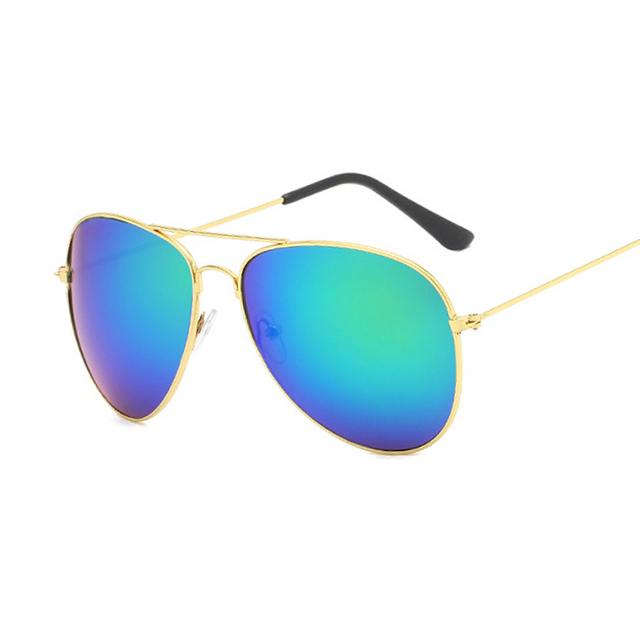 Vintage Designer Sunglasses Woman Classic Brand Pilot Sun Glasses for Female Male Retro Mirror Driving Oculos De Sol UV400