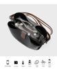 Women's 2026 New Style Genuine Leather Crossbody Bucket Bag - High-End Single Shoulder Bag
