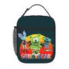 1 Piece Zipper Closure Kawaii Chewy Candy Design Storage Bag Pocket Gummy Bear School Lunch Food Box Reusable For Lunch Food Bag