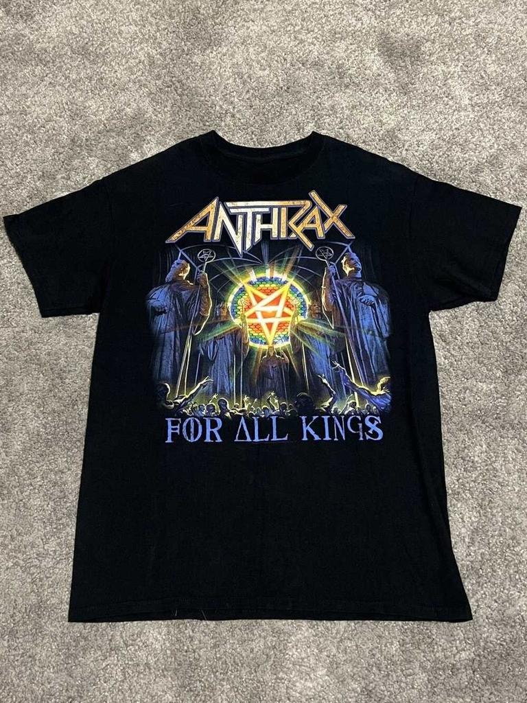 ANTHRAX for All Kings Shirt Short Sleeve Black Unisex S4XL US615