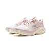 LiNing Lingbo Thick Sole Height Increasing Soft Rebound Casual Running Shoes Women Sneakers Peach-Pink ARSV018-5