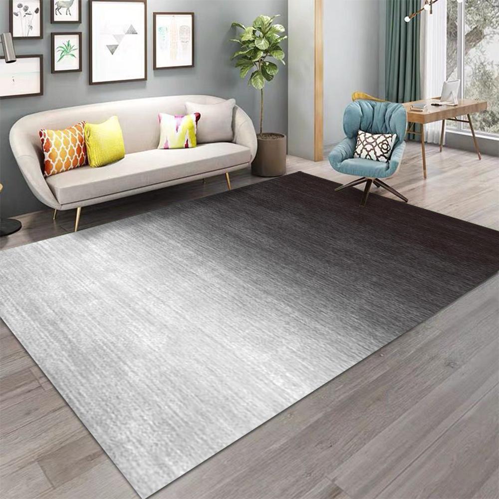 Area Rug for Home Living Room Carpet Bedroom Rugs Kitchen Floor Mat Non-slip Flannel Rug Machine Washable Doormat