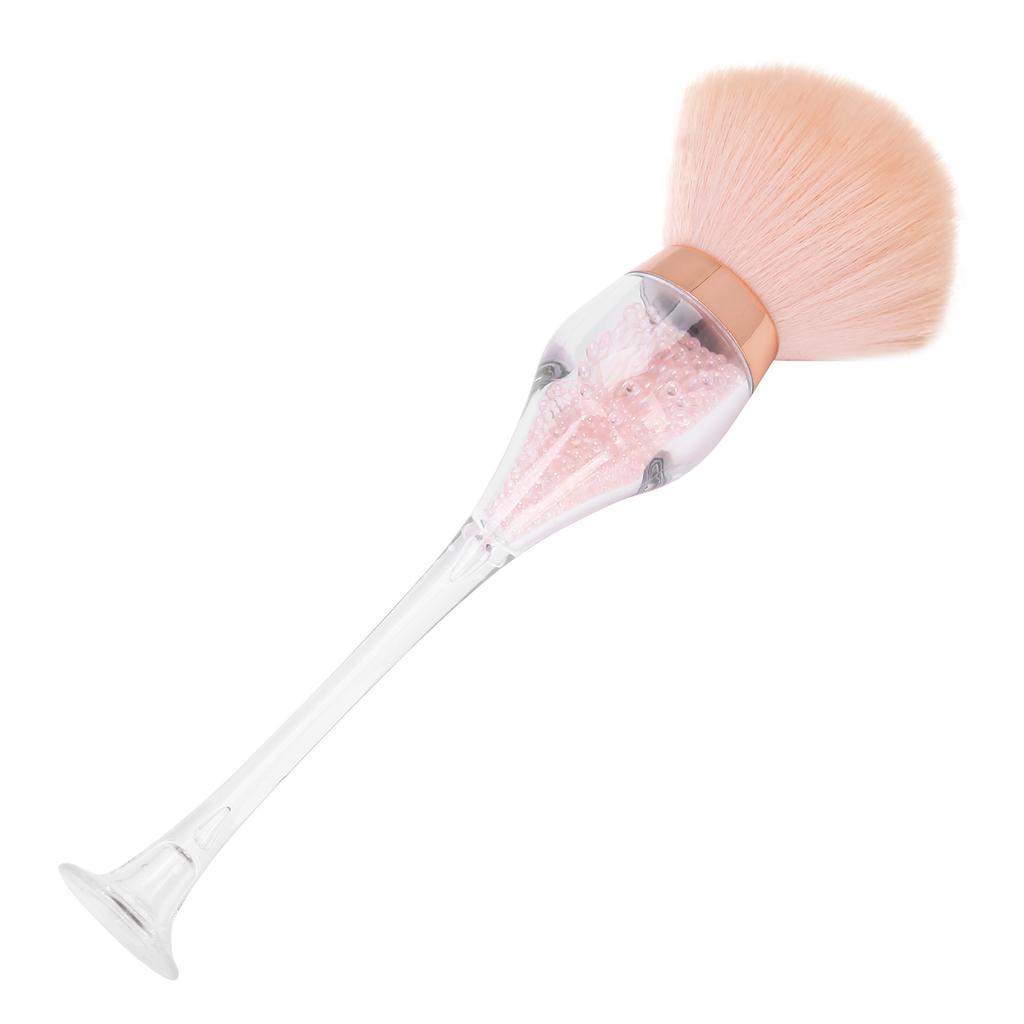 Professional Nail Art Dust Removal Brush Portable Blusher Loose Powder Brush Manicure Tool