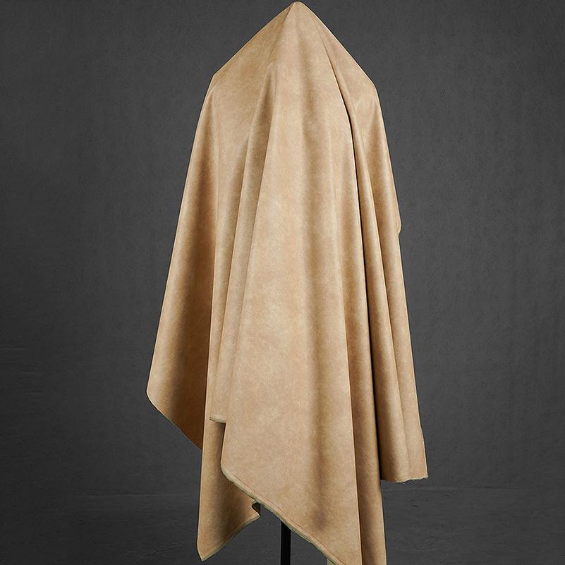 50x140cm Retro PU Leather Fabric Waterproof Trendy for Sewing Leather Jacket Skirt Bag Sofa Release Materials