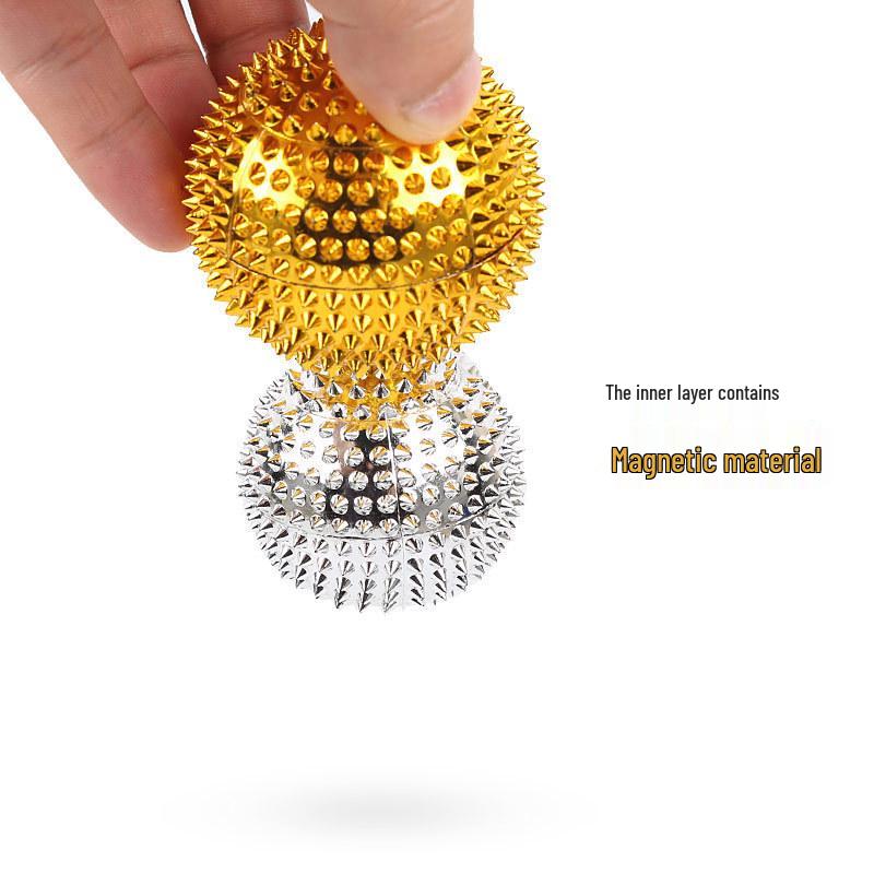 In-Stock Magnetic Spiky Hand Massage Ball for Physical Therapy
