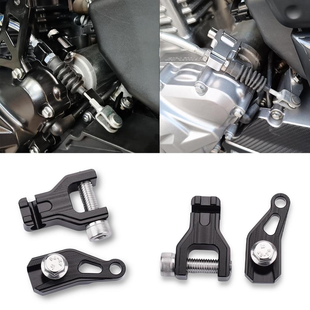 LEDISHUN Motorcycle 1-Finger Clutch for Suzuki GSX250R (DN11A), V-Strom 250, and GSR250 (All Models) (Black)