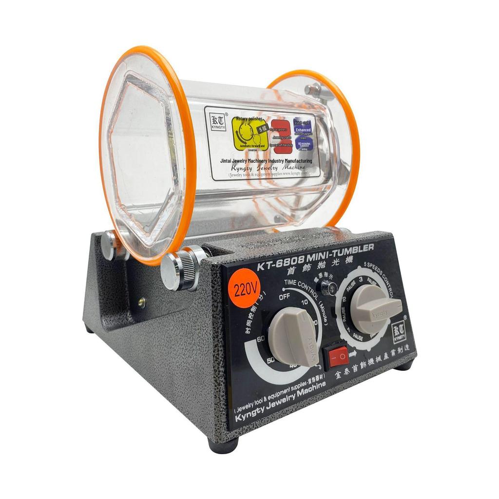 Jintai Gold & Silver Jewelry Polishing and Cleaning Machine for Silverware, Coins, and Walnut Sanding