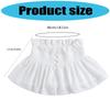 Victorian Ruffle Faux Collar Courtstyle Detachable Collar For Women Dresses Sweater Easy Wear Fashion Neck Accessory