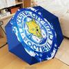 Leicester City Football Club Automatic Folding Umbrella - 8-Rib Travel Umbrella with Auto Open/Close & Portable Gifts for holidays or birthdays