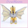 Impressionante Figura de Brinquedo Colecionável Godzilla Monstro Mecha King Ghidorah Dragão de 3 Cabeças Presente