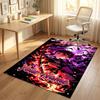 Personalized Crystal Velvet Carpet,Demon Slayer Custom Printed Name, Plush Area Rug For Home Indoor Decor
