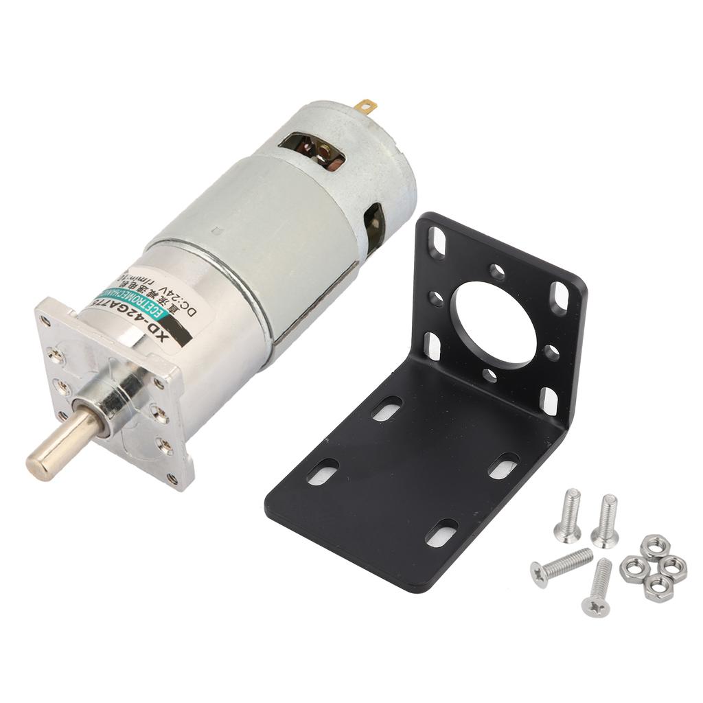 XD‑42GA775     Gear Motor Large Torsion   Speed Motor with Bracket(10RPM12V)