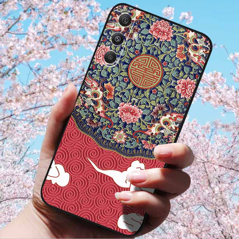 For Samsung Galaxy A16 5G 4G Cases 3D Relief Soft Silicone Cover Retro Embossed for Galaxy S24 FE Plus S 24 Phone 3D Soft Cases
