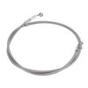 130cm Motorcycle Brake Line Steel PVC Sensitive Clutch Hose Universal for Motorbike