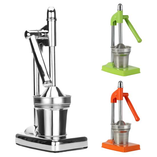 Manual Hand Press Stainless Steel Juicer Heavy Duty Citrus Lemon Squeezer for Orange Lime Easy To Clean Home Kitchen Helper