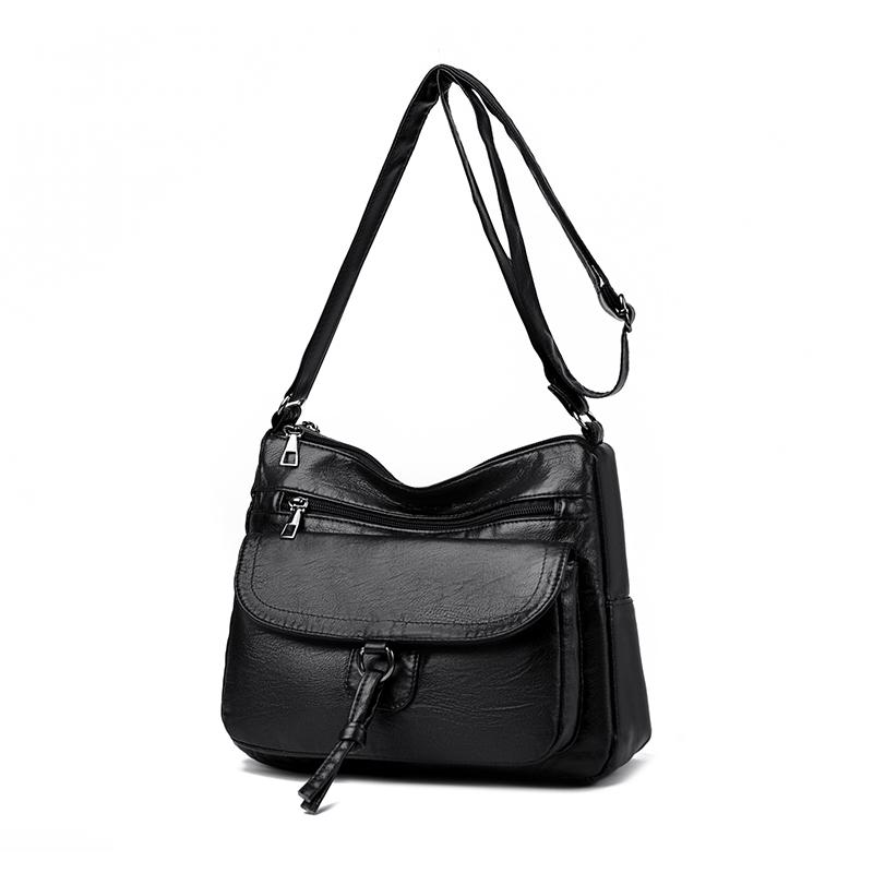Women's Bag Multi-Pocket Shoulder Bag Lightweight Large Capacity Crossbody Bag