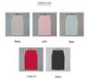 Korean High Waist Back-Slit Bodycon Midi Skirt