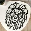 Creative Decorative Lion Head Wall Decor Leo Sign Ornament and Decoration Design for Home Room