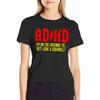 Adhd Highway To Tshirt Tops Heavyweights Workout Shirts For Unisex Loose Fit