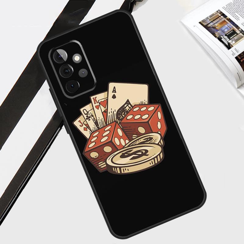 Las Vegas Casino Poker Case For Samsung Galaxy A55 A35 A15 A56 A36 A26 A16 A06 A54 A34 A14 A12 A22 A32 A52 A13 A53
