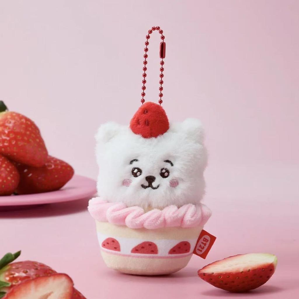 BTS BT21 Strawberry Party Series Plush Doll Kpop Plush Toy