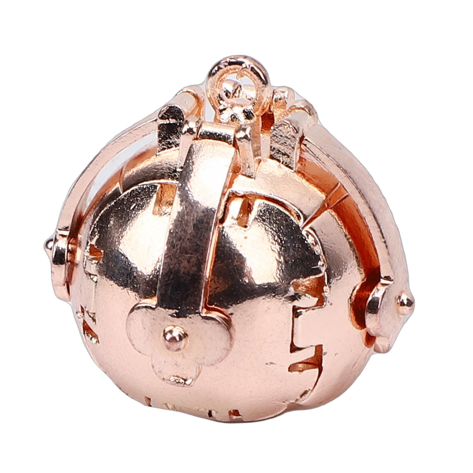 Masonic Transforming Sphere Pendant Gold Unique Alloy Wearable Transforming Ball Pendant for Present