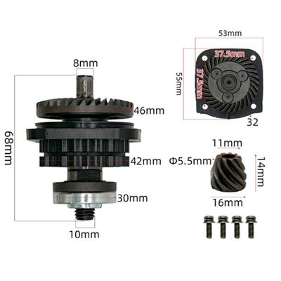 Angle Grinder Gear Assembly  For Bosch / For GWS6-100 Grinding  Machine Power Tool Replacement Accessories