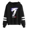 Pullover Hoodie with Graphic Print Long Sleeve Casual Fit Drawstring Hooded Sweatshirt for Adults Unisex Style