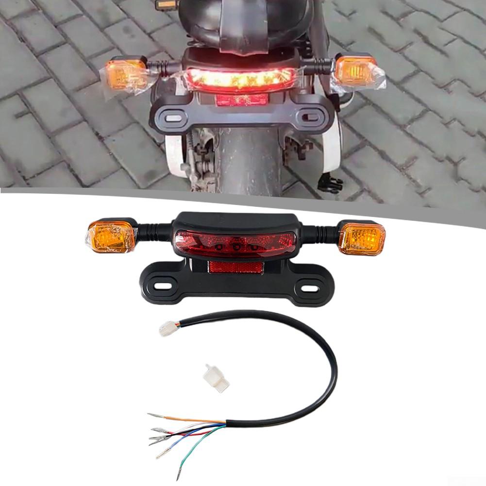 Brake Light Electric Vehicle Turn Signal Note Orange