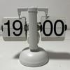 European Retro Mechanical Flip Clock - Desktop Ornament for Living Room