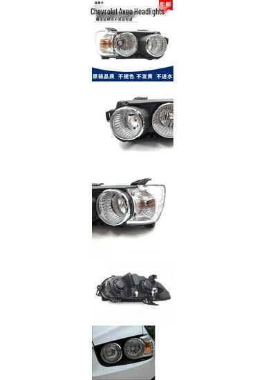 

Front Headlight Assembly for 2011-2013 Chevrolet Aveo Premium black frame, right side